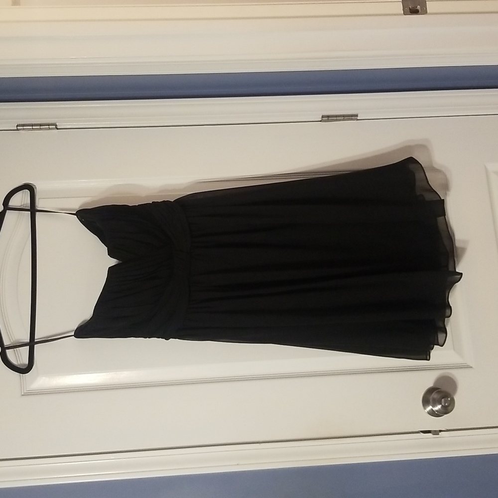 White House/Black Market strapless cocktail dress